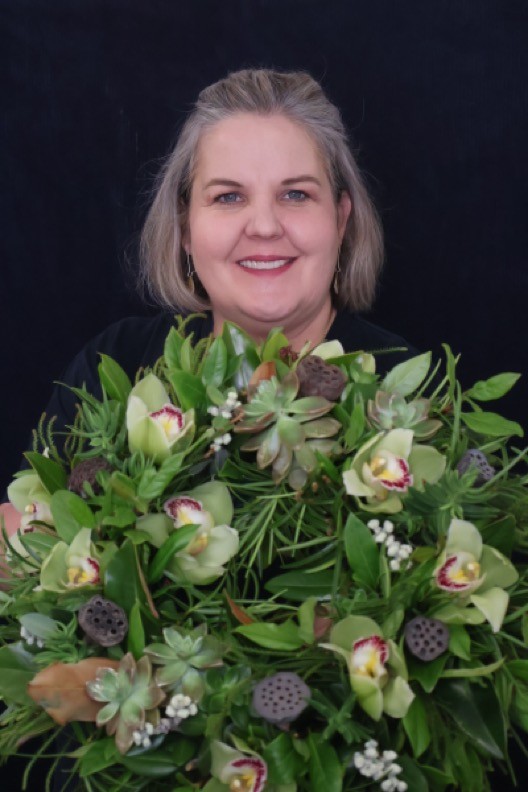 Real Wreath | Wild Garden order made by Amy's Flowers