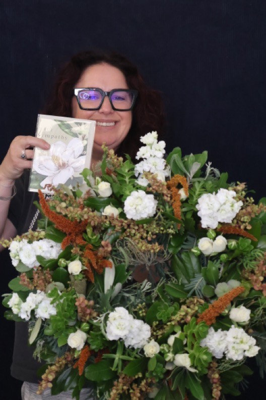 Real Wreath | Wild Garden order made by Amy's Flowers