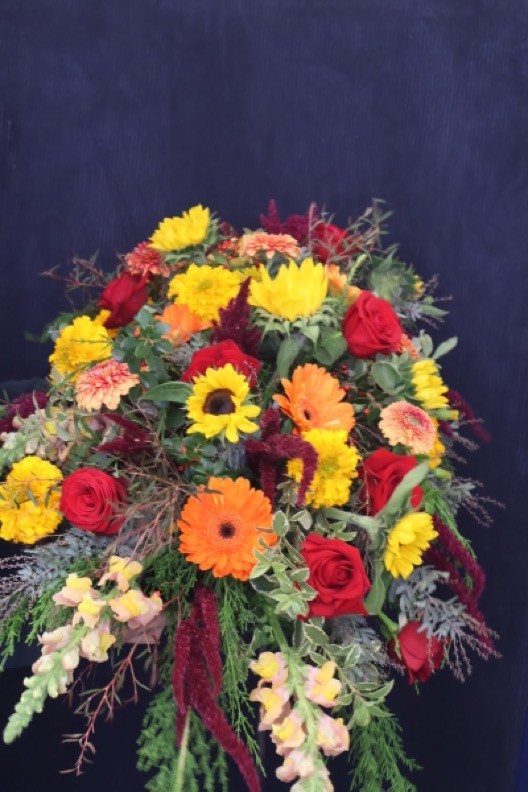 Recent Casket Spray | Sunset, Standard order