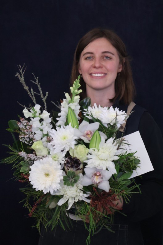 Real Arrangement | Green Garden order made by Amy's Flowers