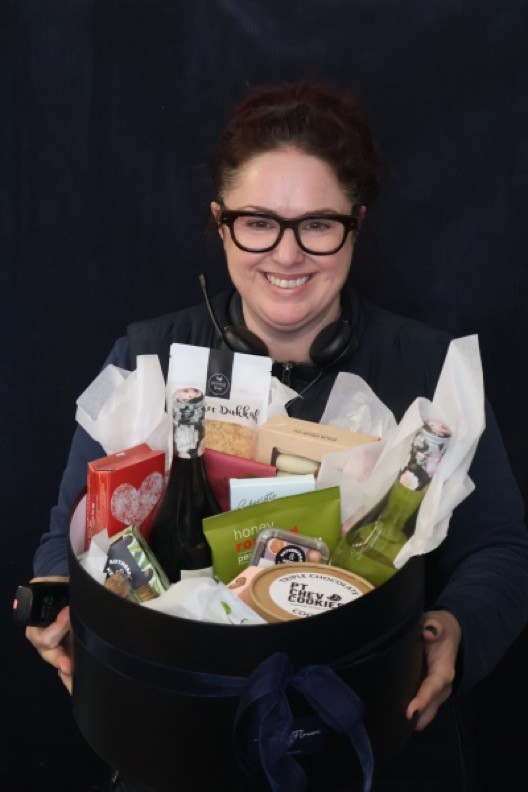 Real Gift Hamper | Get Ya Snack On order made by Amy's Flowers