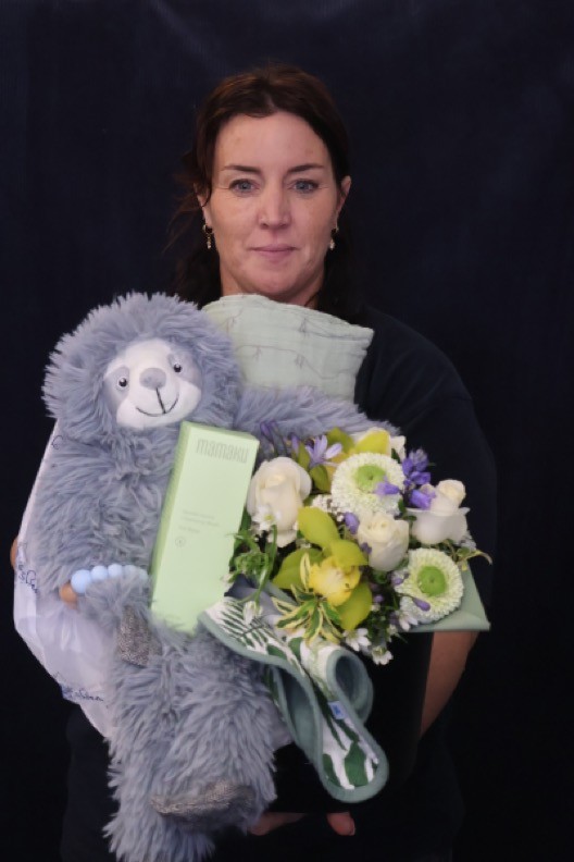 Real Baby Hamper Floral | Mammoth Adventure order made by Amy's Flowers