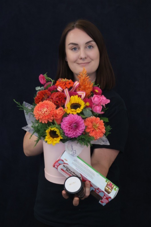 Real Becca Project | Candles order made by Amy's Flowers