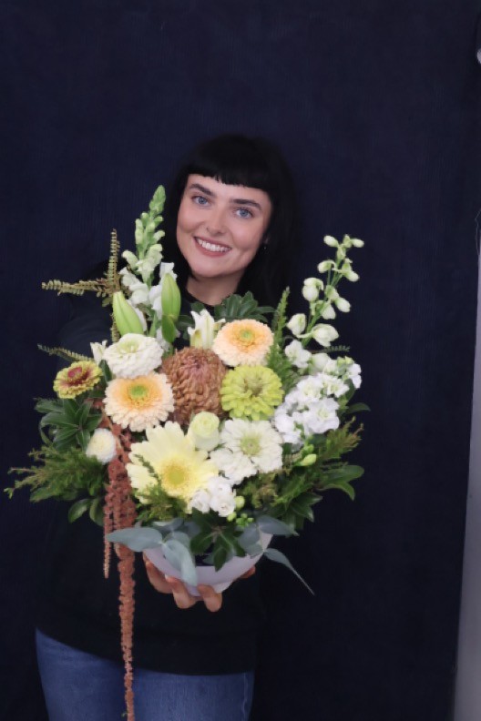 Real Arrangement | Green Garden order made by Amy's Flowers