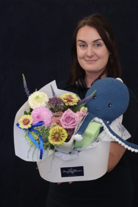Real Baby Hamper | Oceans of Love order made by Amy's Flowers