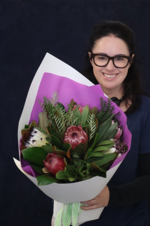 Real Bouquet | Pretty Protea order made by Amy's Flowers