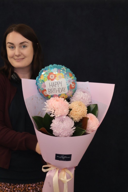 Recent Bouquet | You da Pom, 5 Stem order