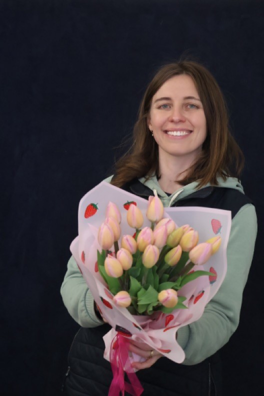 Real Bouquet | Totally Tulips order made by Amy's Flowers
