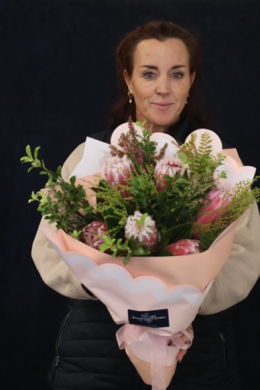 Real Bouquet | Pretty Protea order made by Amy's Flowers