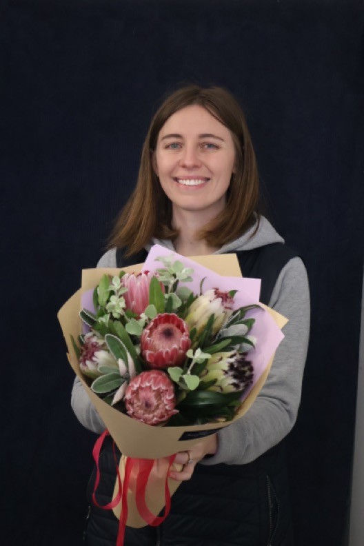 Real Bouquet | Pretty Protea order made by Amy's Flowers