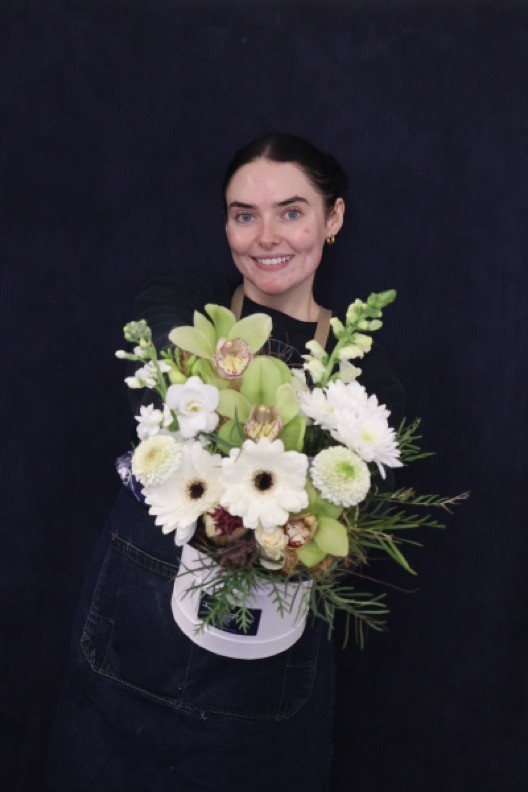 Real Hat Box | Thinking of You order made by Amy's Flowers
