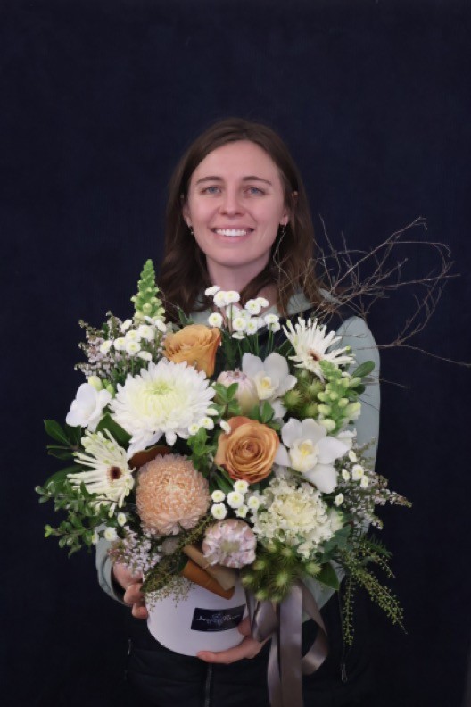Real Arrangement | Green Garden order made by Amy's Flowers