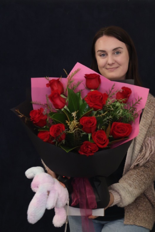 Real Bouquet | Red Rose order made by Amy's Flowers