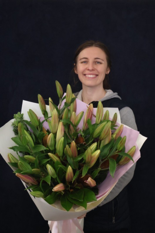 Real Bouquet | Oriental Lily order made by Amy's Flowers