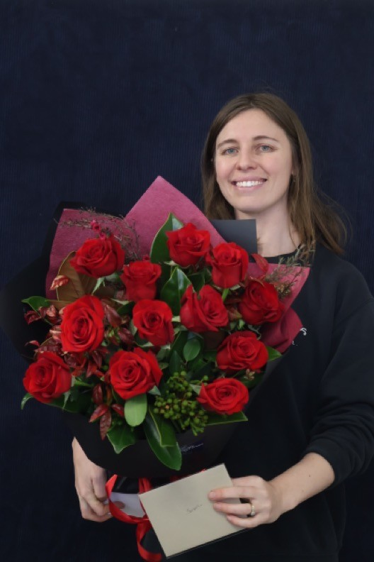 Real Bouquet | Red Rose order made by Amy's Flowers