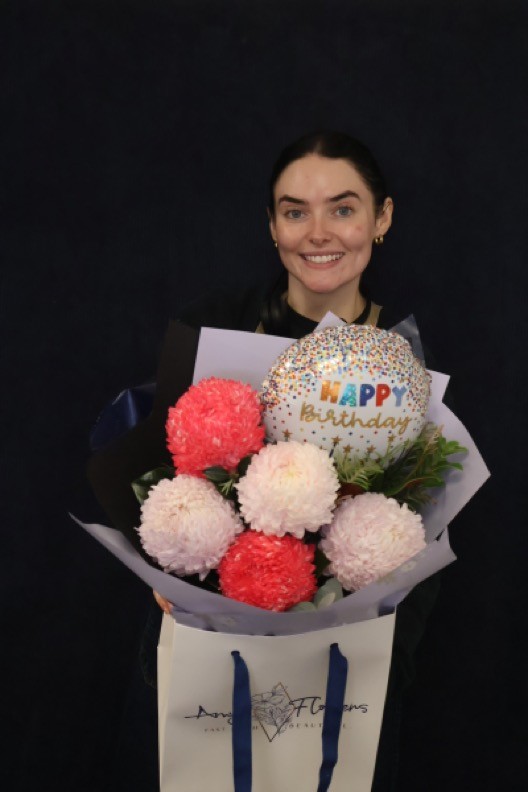 Recent Bouquet | You da Pom, 5 Stem order