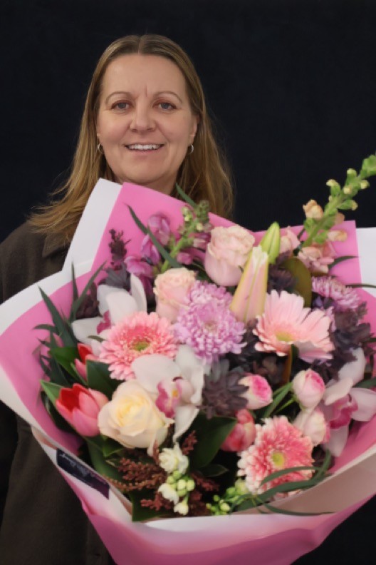 Real Bouquet | Blushcious order made by Amy's Flowers