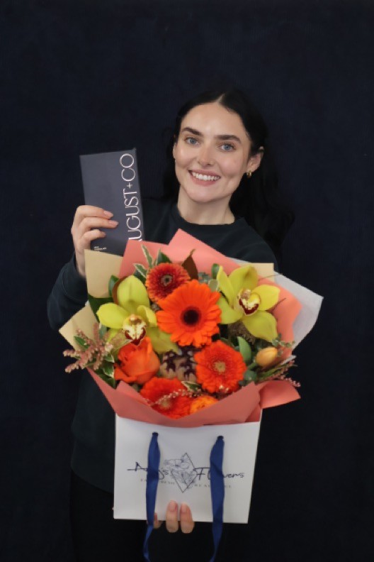 Real Bouquet | Orange Sorbet order made by Amy's Flowers