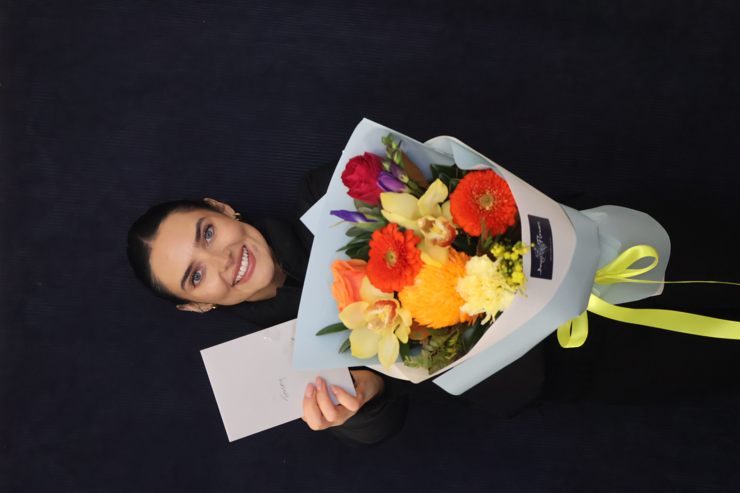 Real Bouquet | Happy Hour Small order made by Amy's Flowers