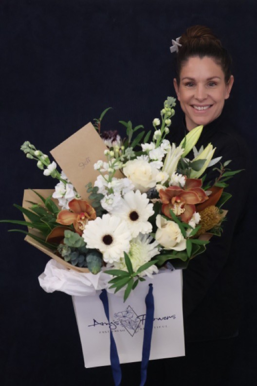 Real Bouquet | Naturally Yours order made by Amy's Flowers