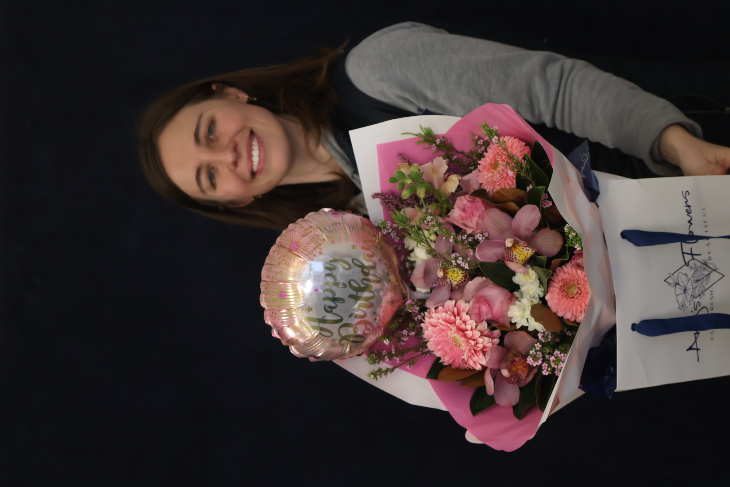 Real Bouquet | Blushcious  Small order made by Amy's Flowers