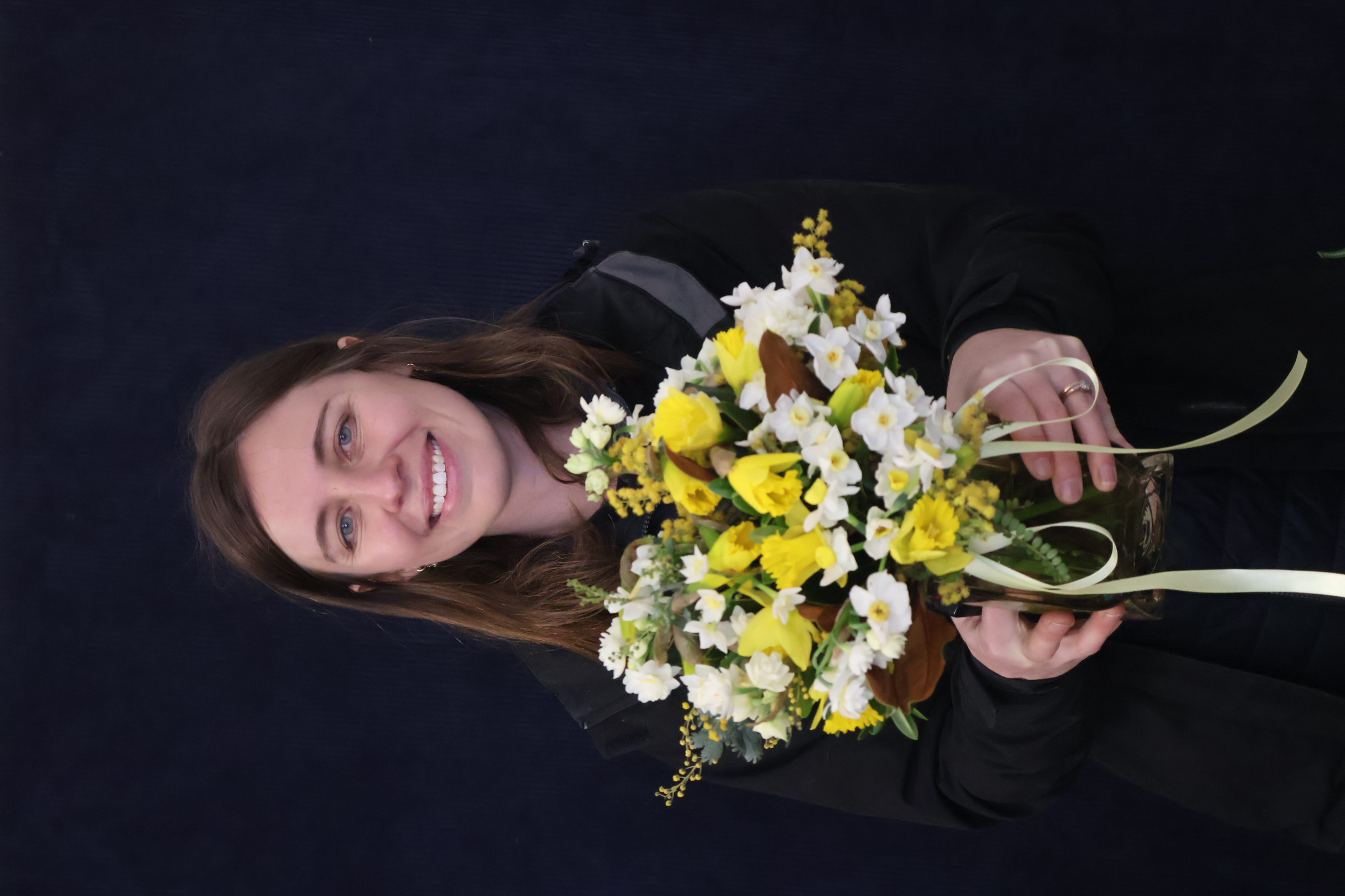 Real Bouquet | Darling Daffodil  One Size order made by Amy's Flowers