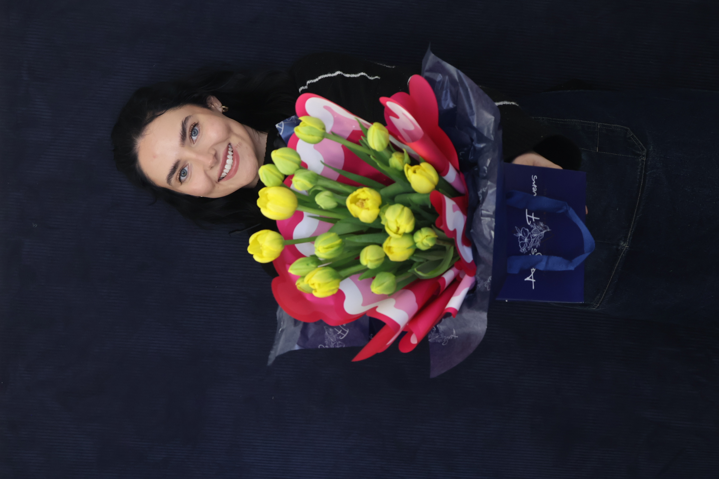 Real Bouquet | Totally Tulips order made by Amy's Flowers