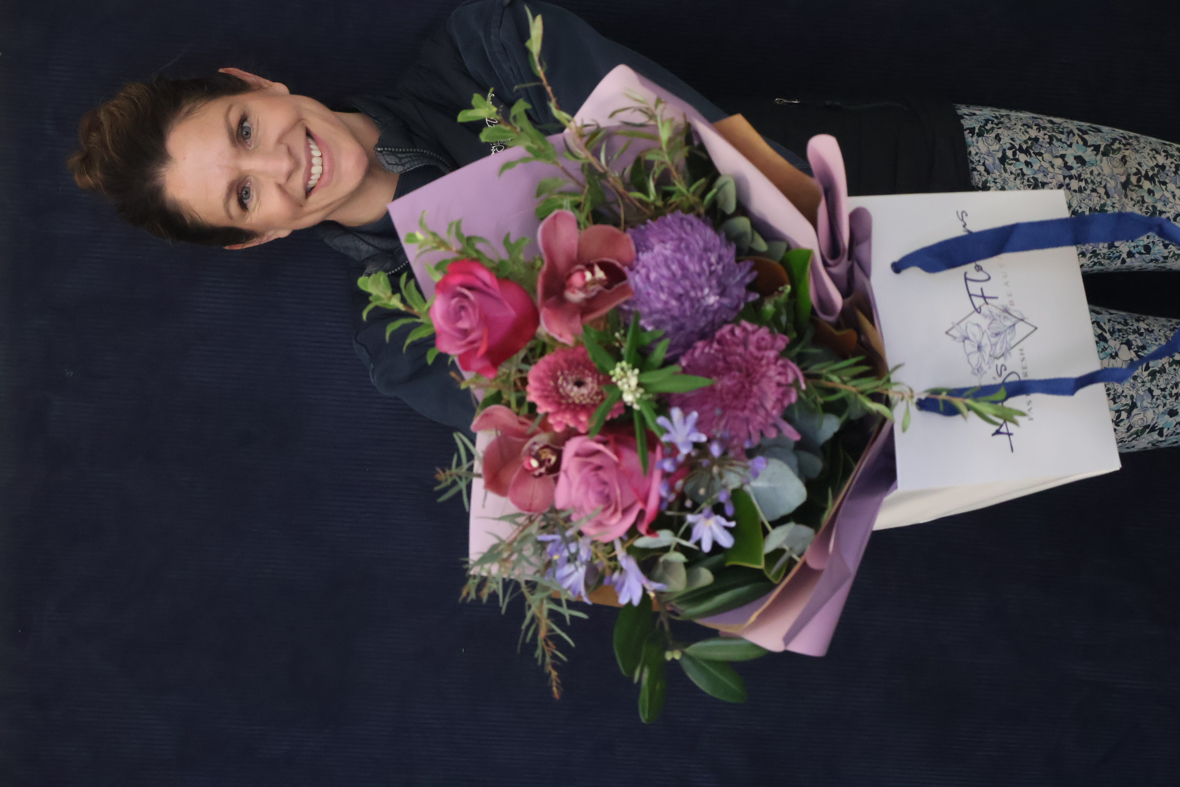 Real Bouquet | I Lilac You order made by Amy's Flowers