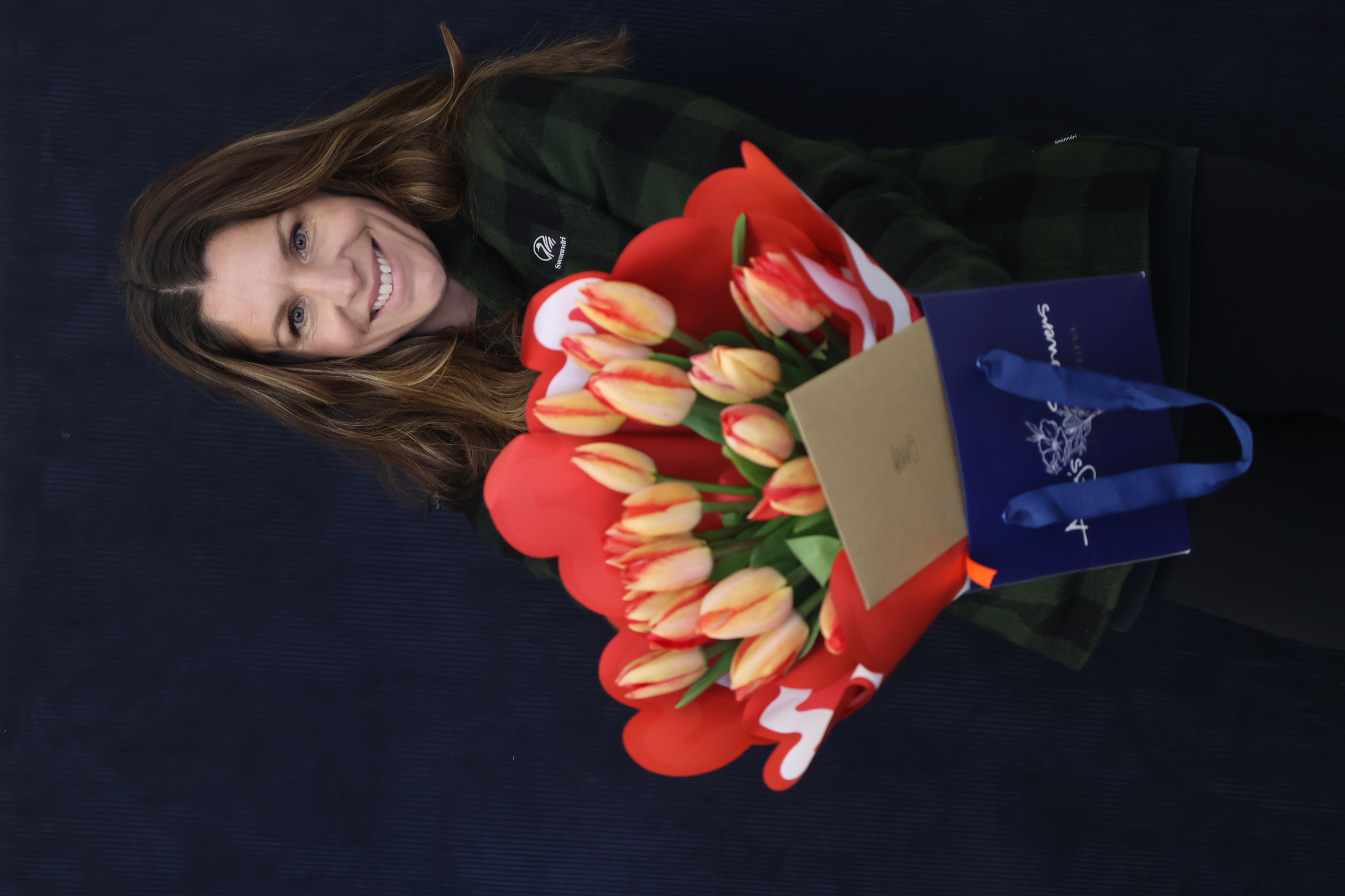 Real Bouquet | Totally Tulips order made by Amy's Flowers