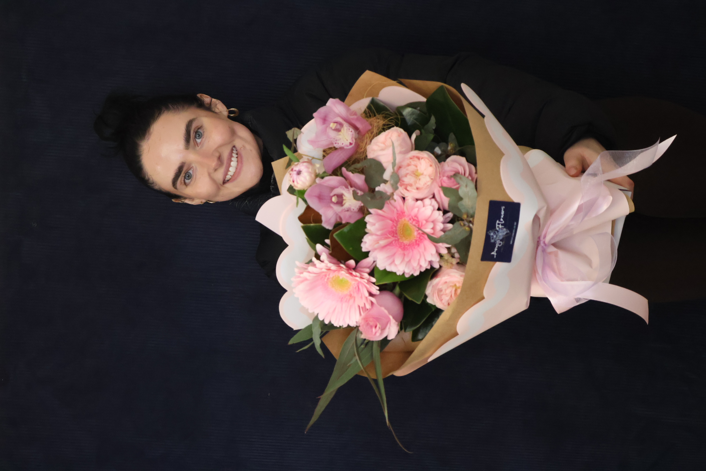 Real Bouquet | Blushcious order made by Amy's Flowers