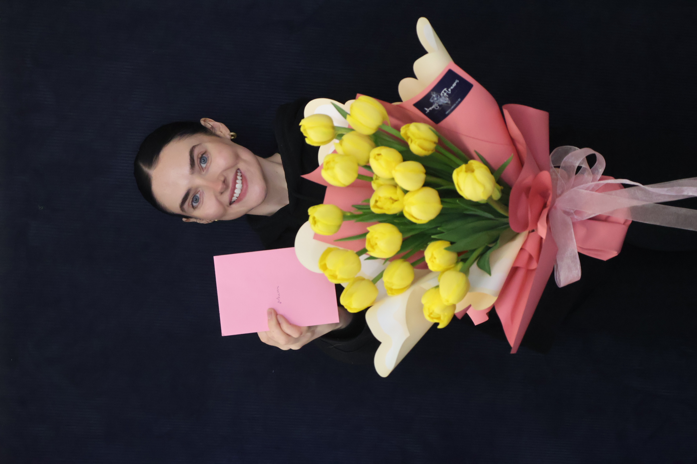 Real Bouquet | Totally Tulips order made by Amy's Flowers