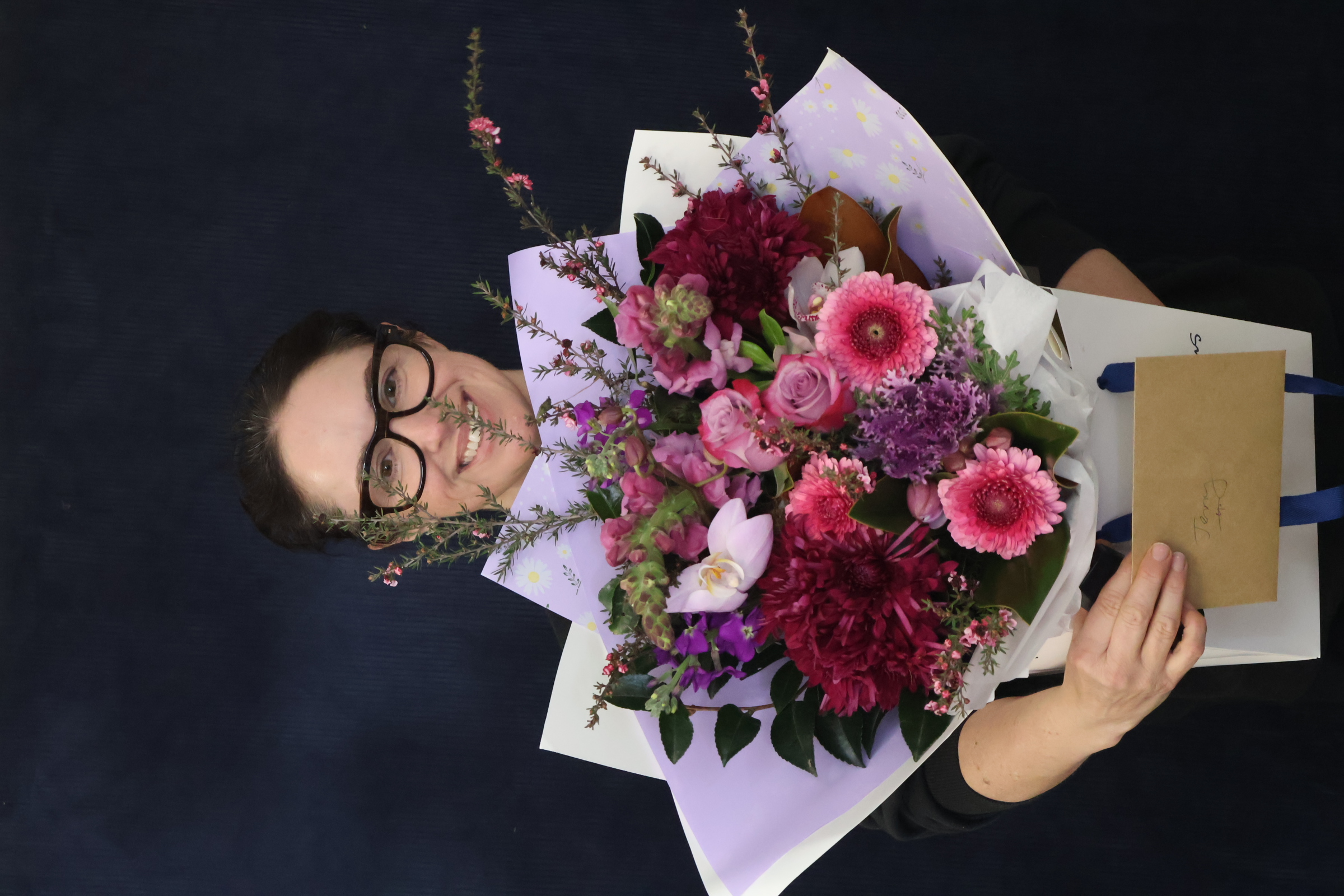 Real Bouquet | I Lilac You order made by Amy's Flowers