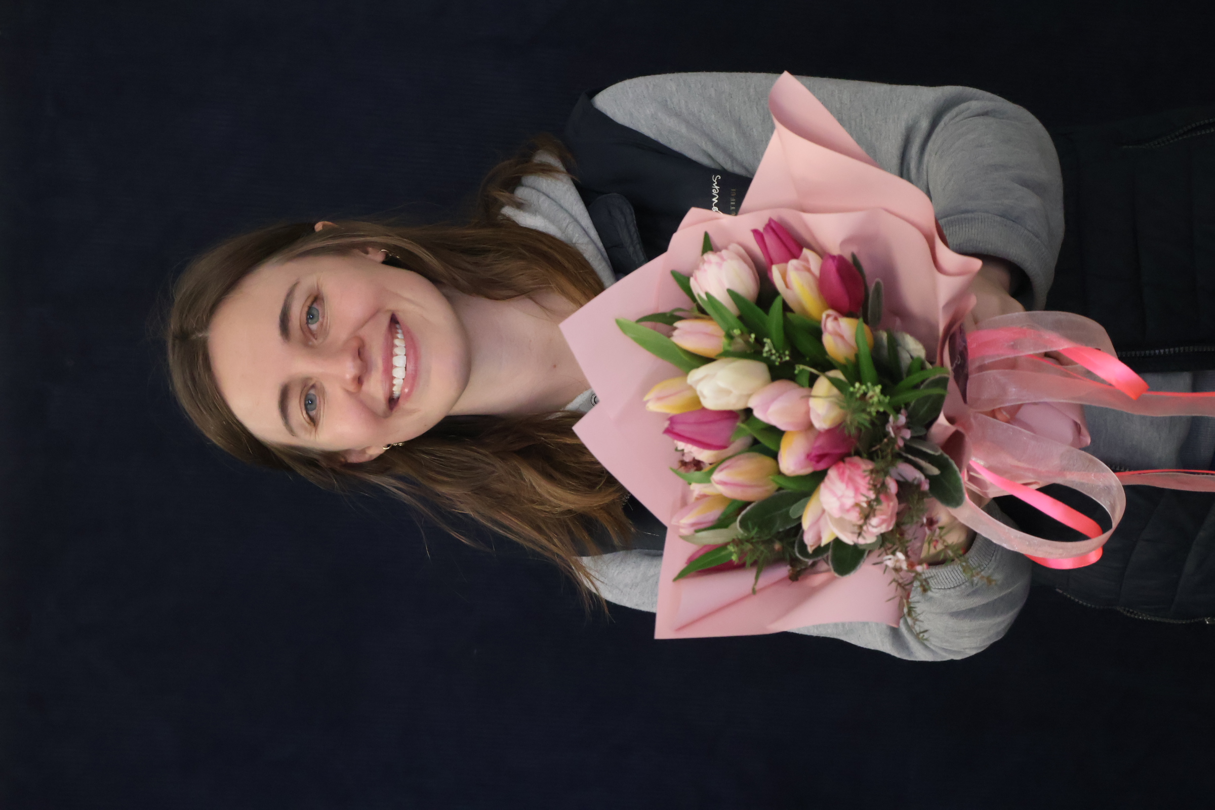 Real Bouquet | Totally Tulips order made by Amy's Flowers