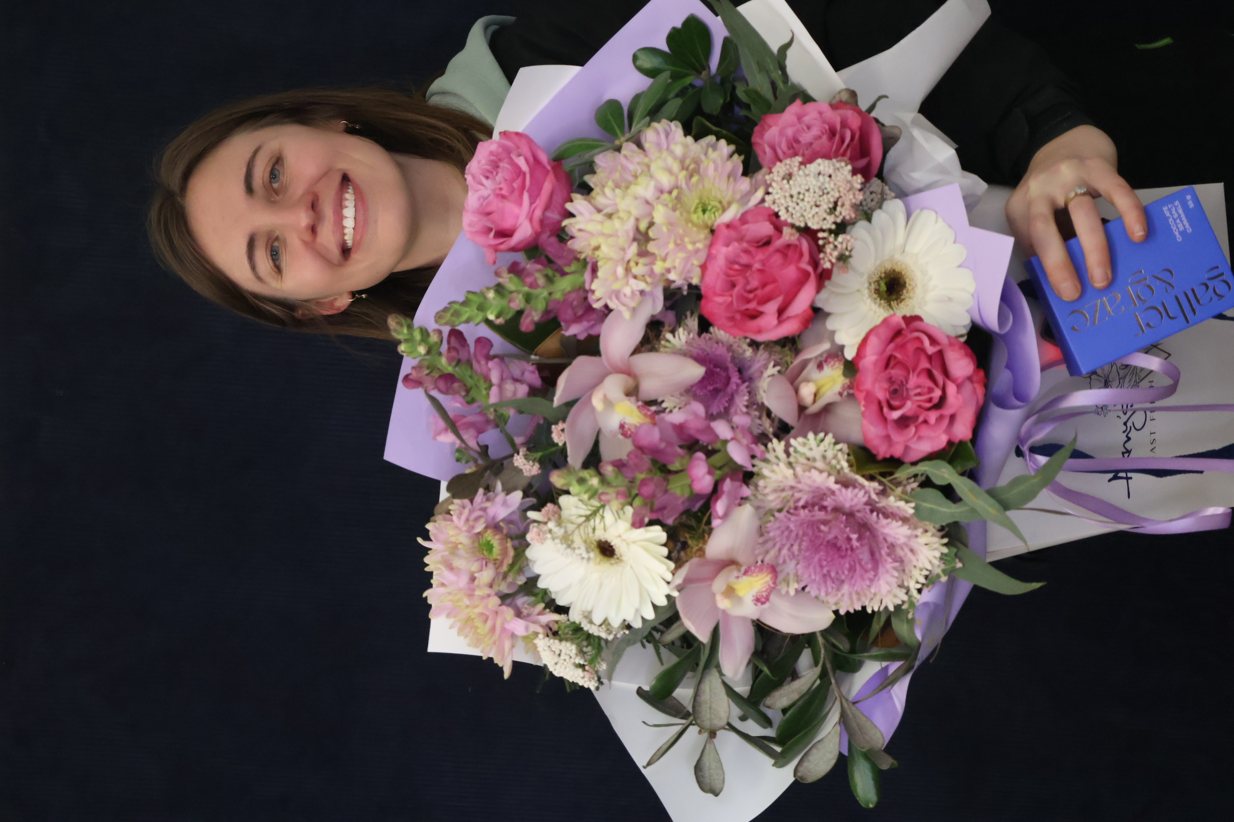 Real Bouquet | I Lilac You order made by Amy's Flowers