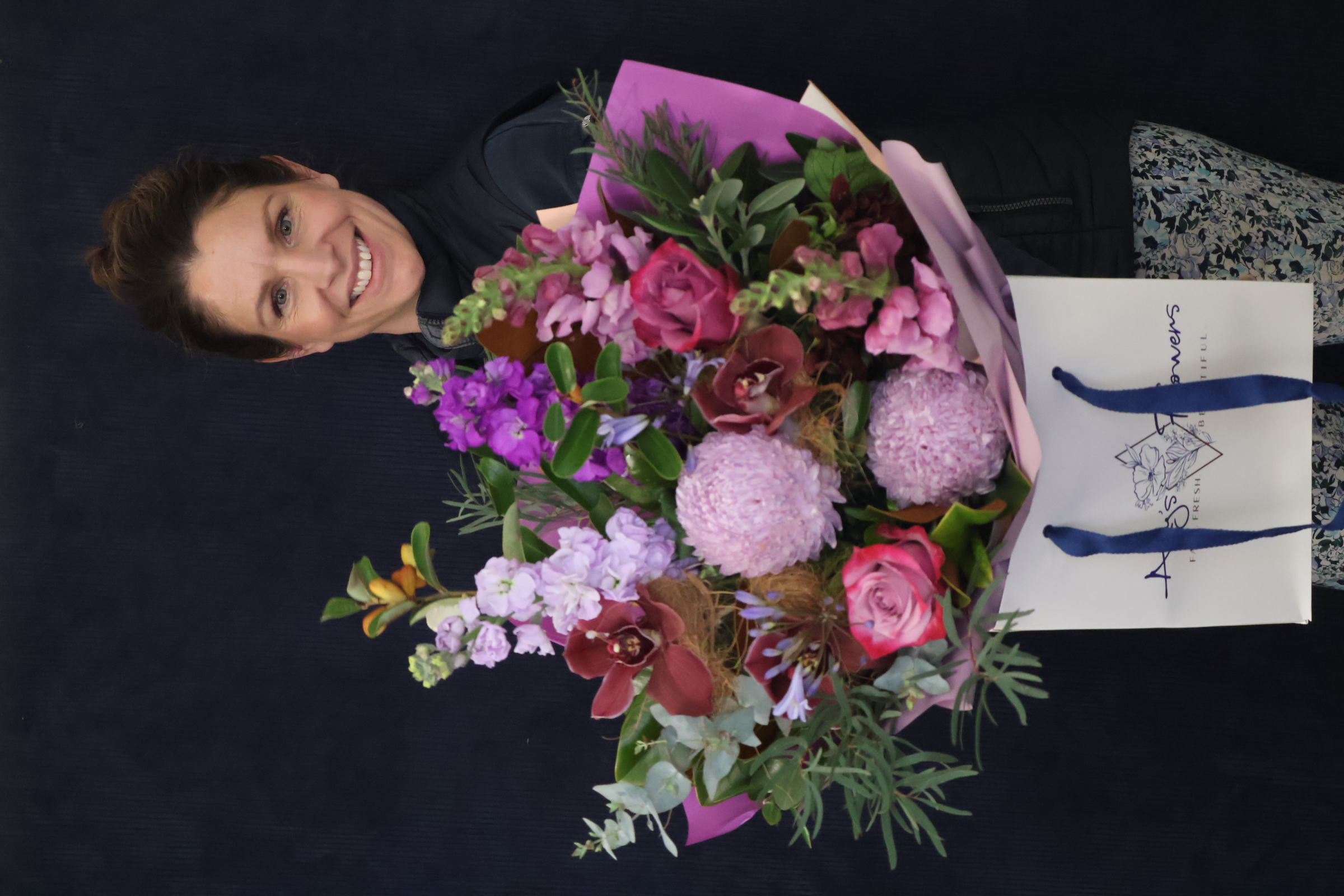 Real Bouquet | I Lilac You order made by Amy's Flowers