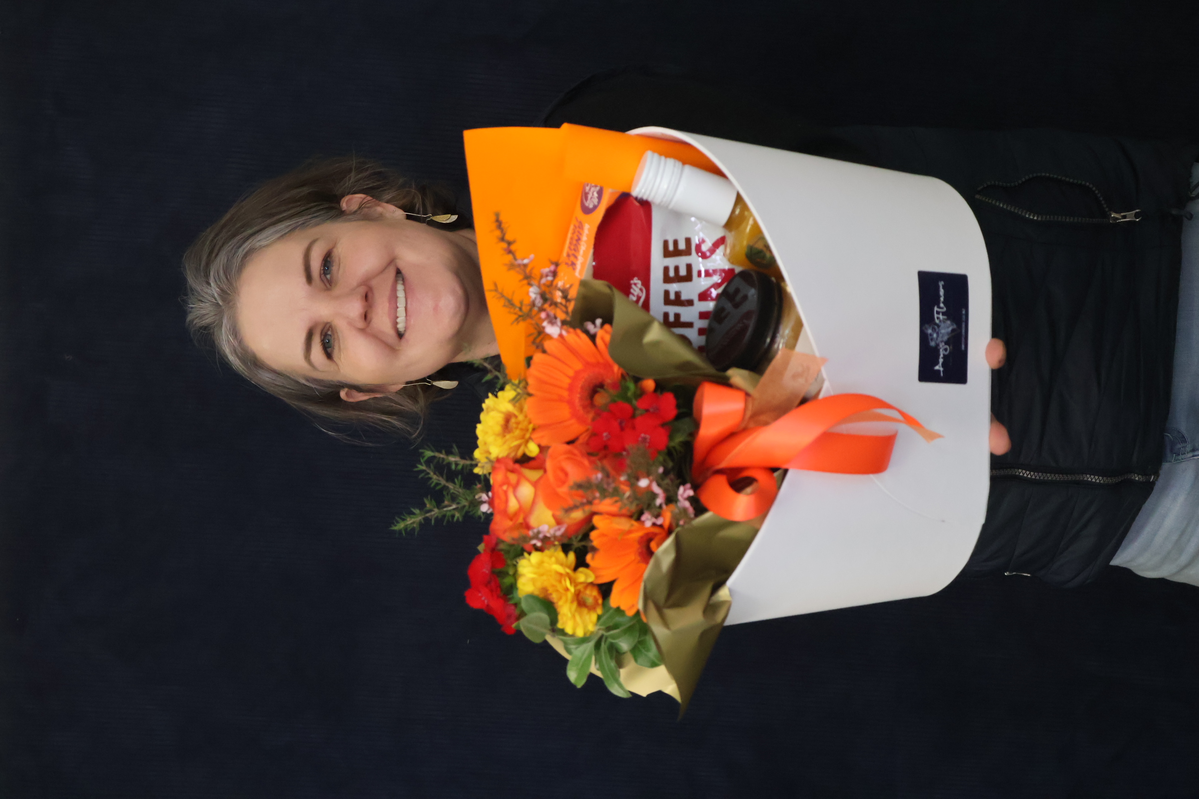 Real Gift Hamper | Blossom & Be Well order made by Amy's Flowers