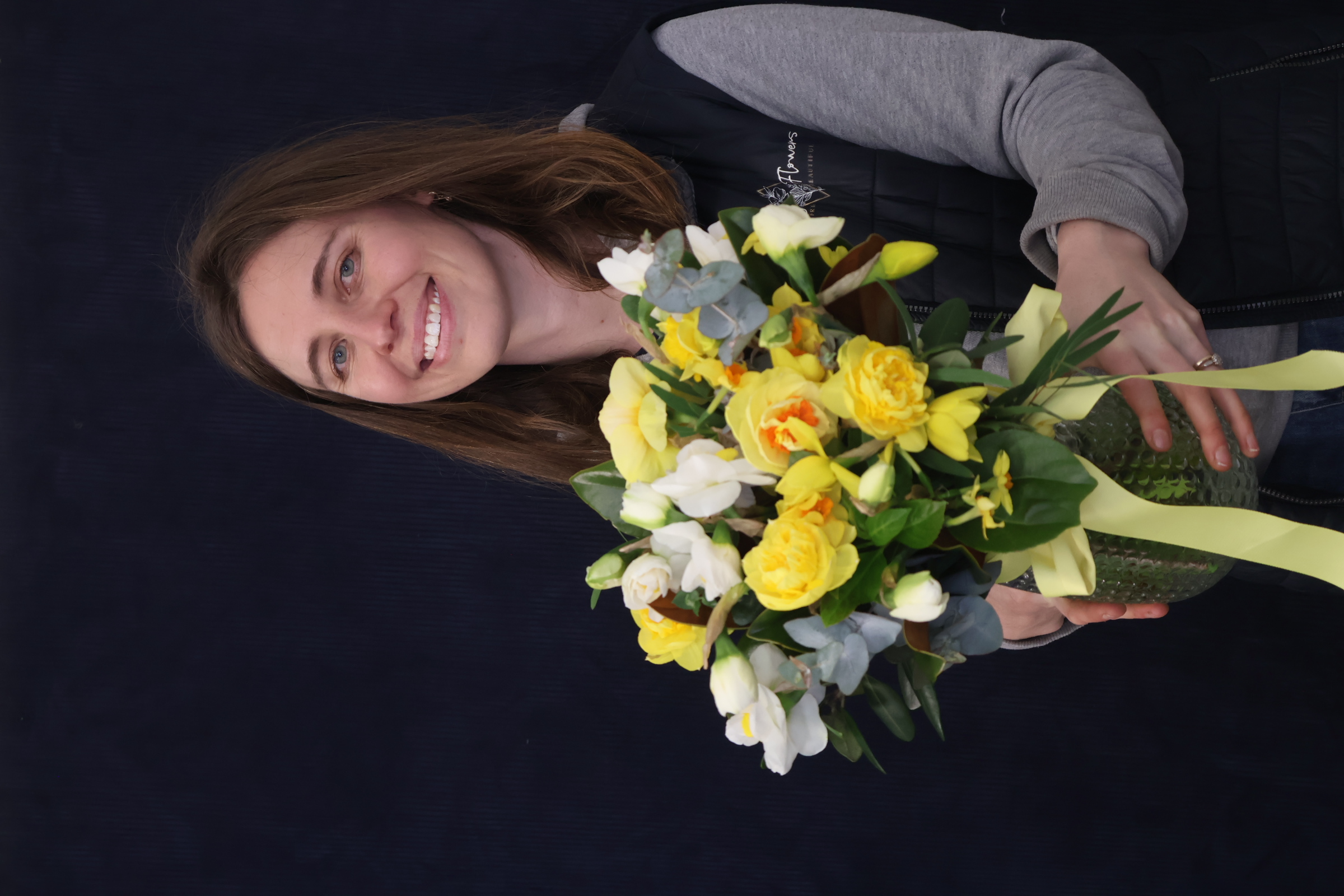 Real Bouquet | Darling Daffodil order made by Amy's Flowers