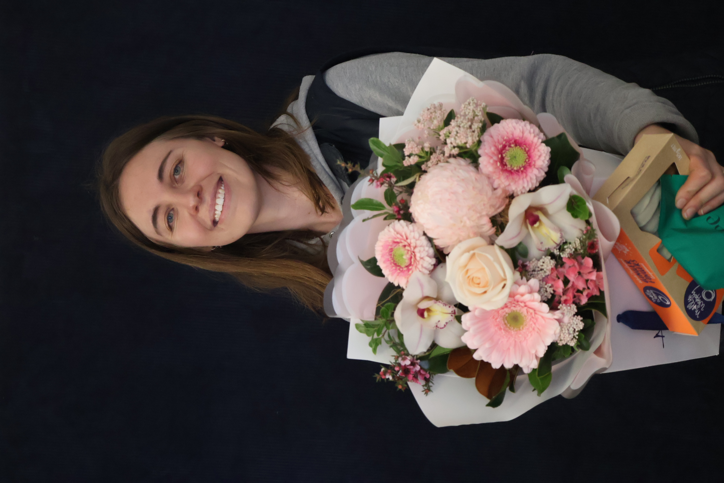 Real Bouquet | Blushcious order made by Amy's Flowers