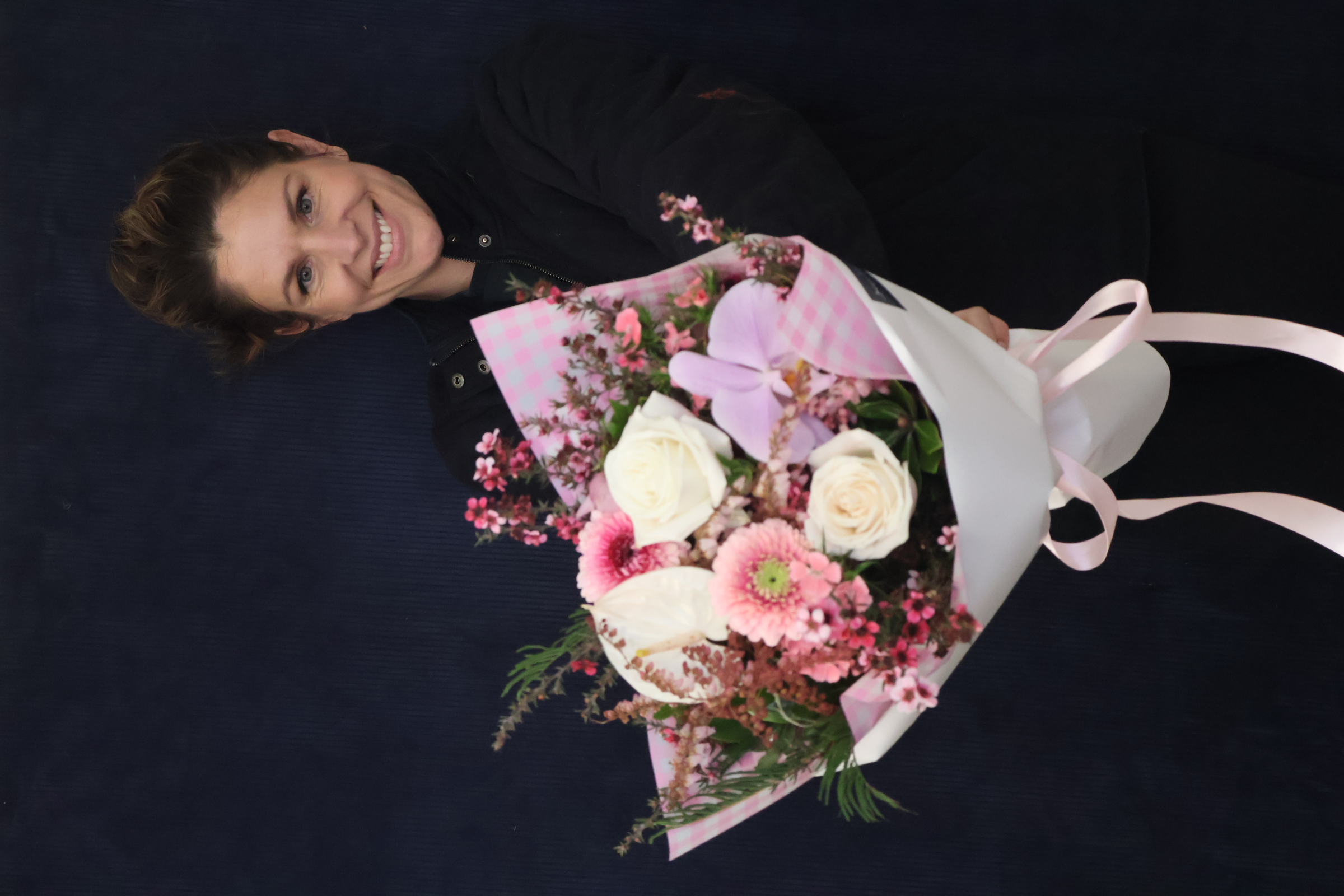 Real Bouquet | Blushcious order made by Amy's Flowers