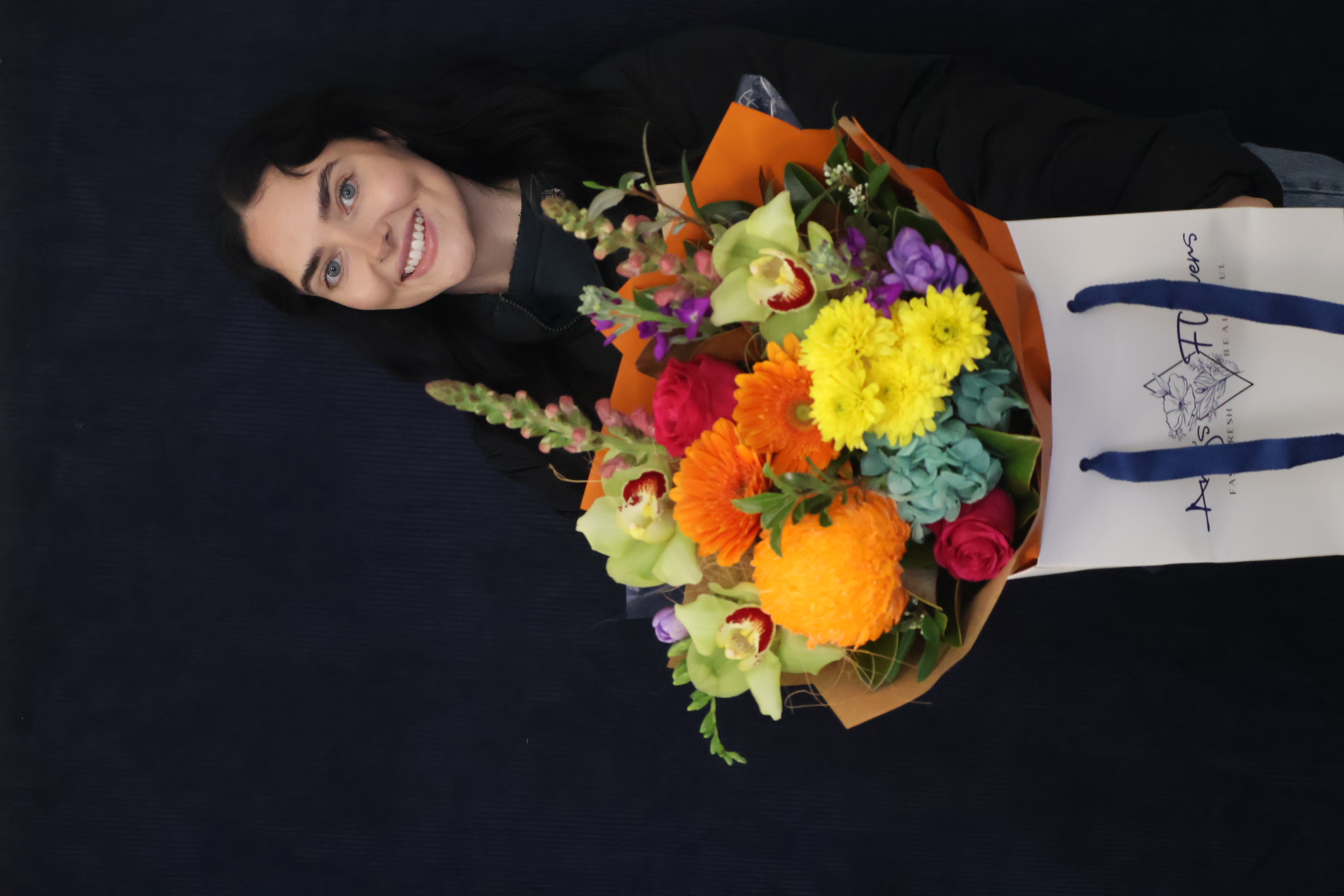 Real Bouquet | Happy Hour order made by Amy's Flowers