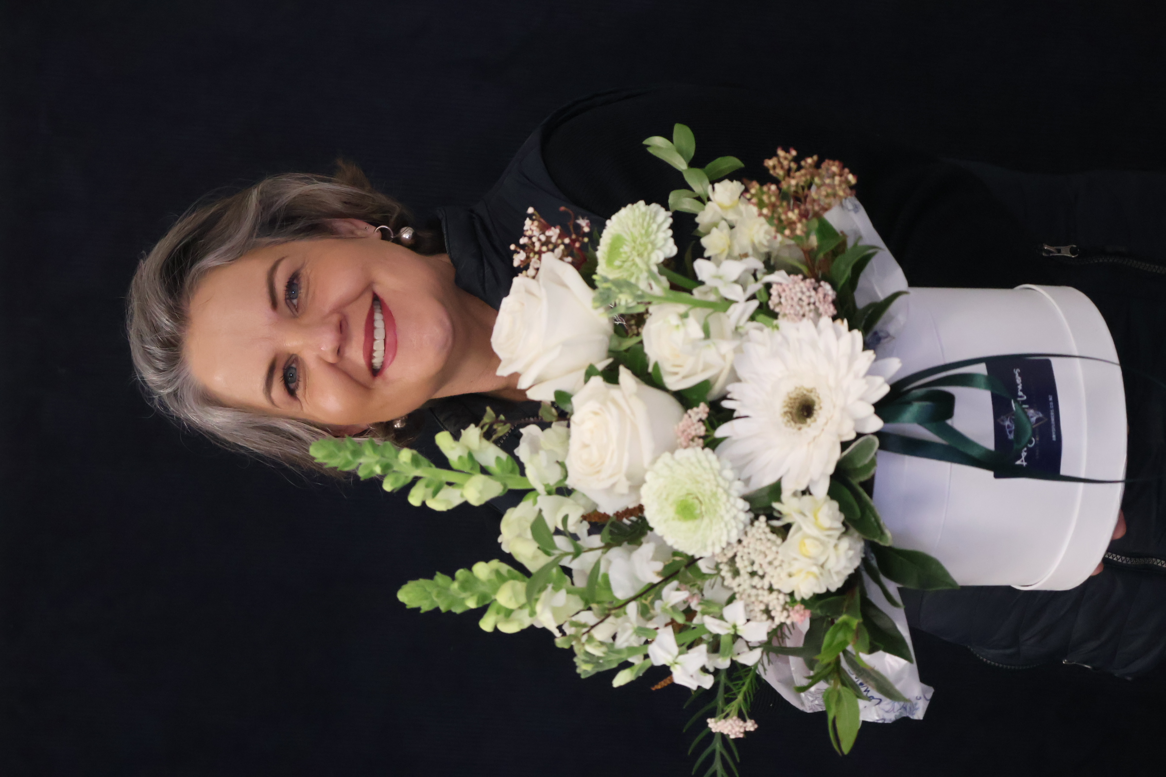 Real Hat Box | Thinking of You order made by Amy's Flowers