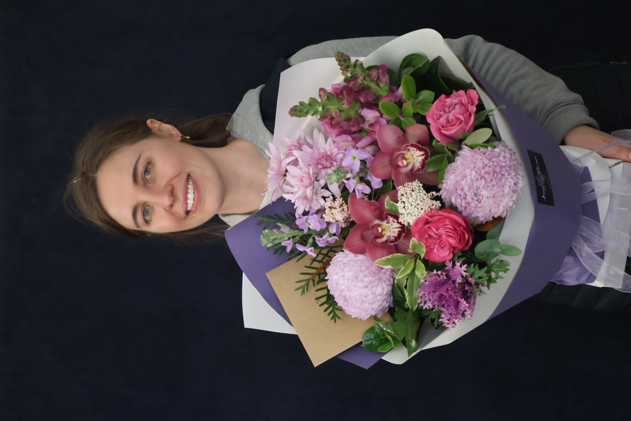 Real Bouquet | I Lilac You order made by Amy's Flowers