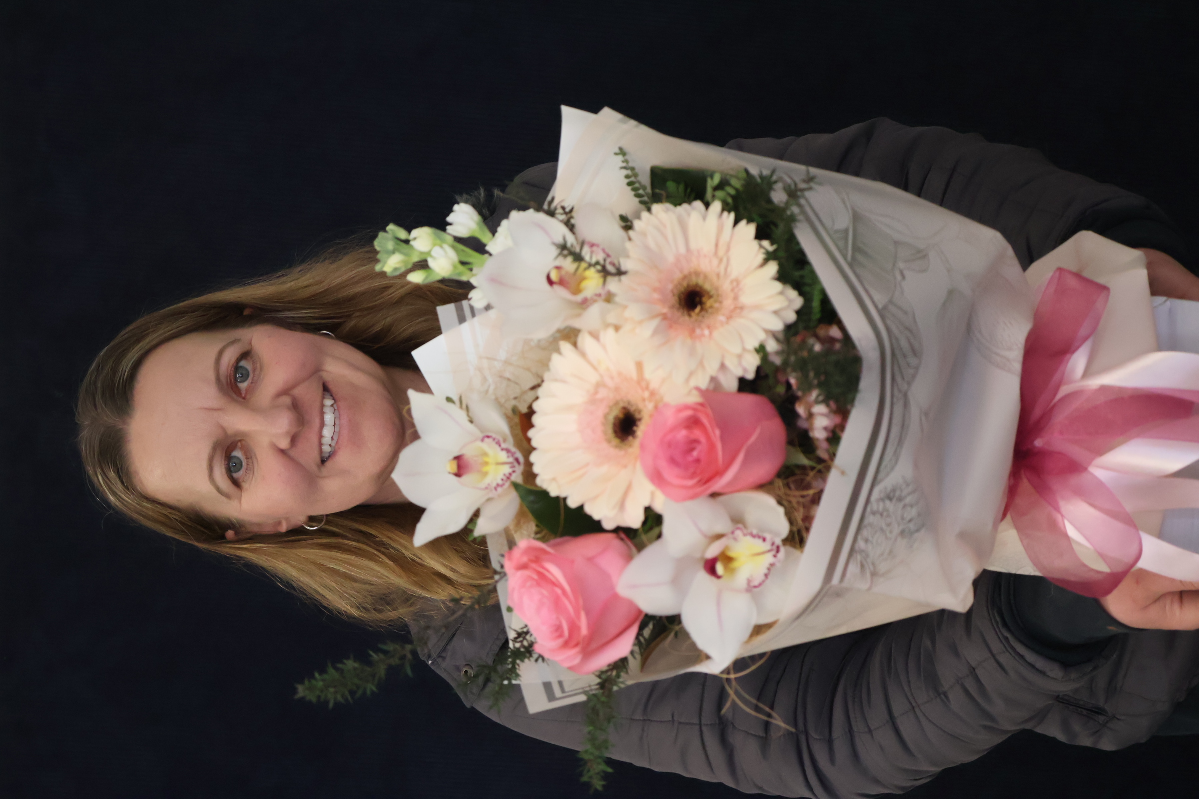 Real Bouquet | Blushcious order made by Amy's Flowers