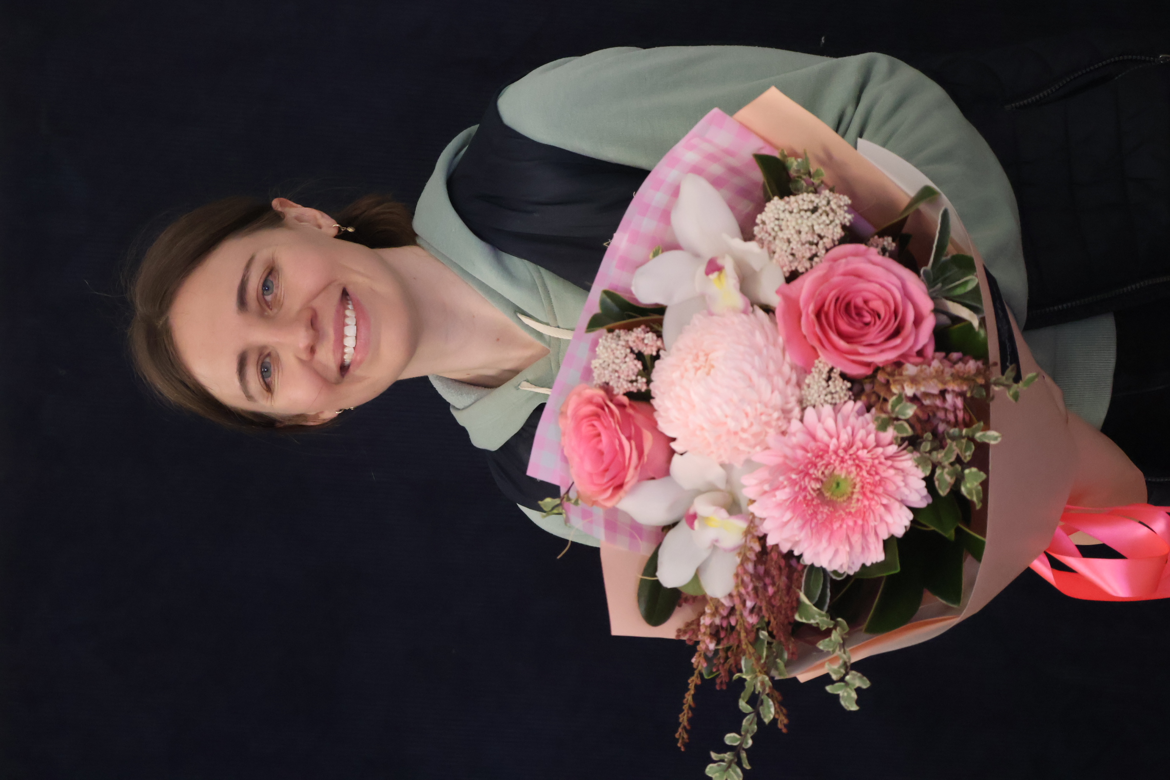 Real Bouquet | Blushcious order made by Amy's Flowers