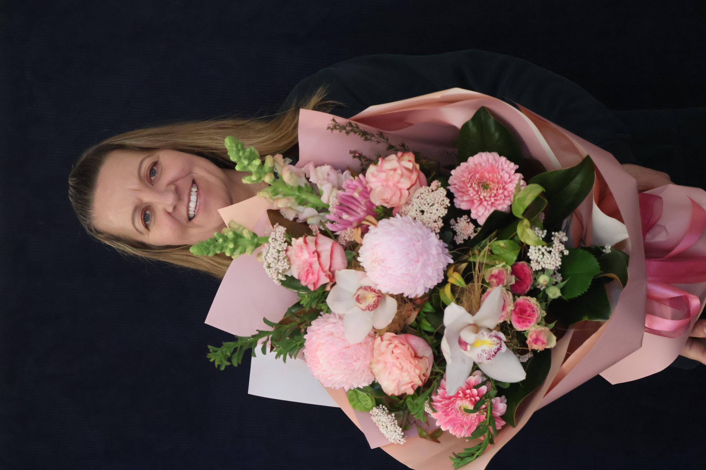 Real Bouquet | Blushcious order made by Amy's Flowers