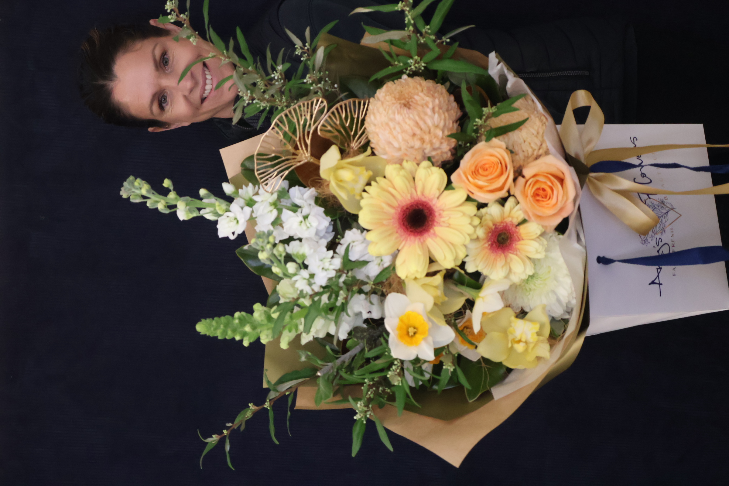 Real Bouquet | Espresso Yourself order made by Amy's Flowers