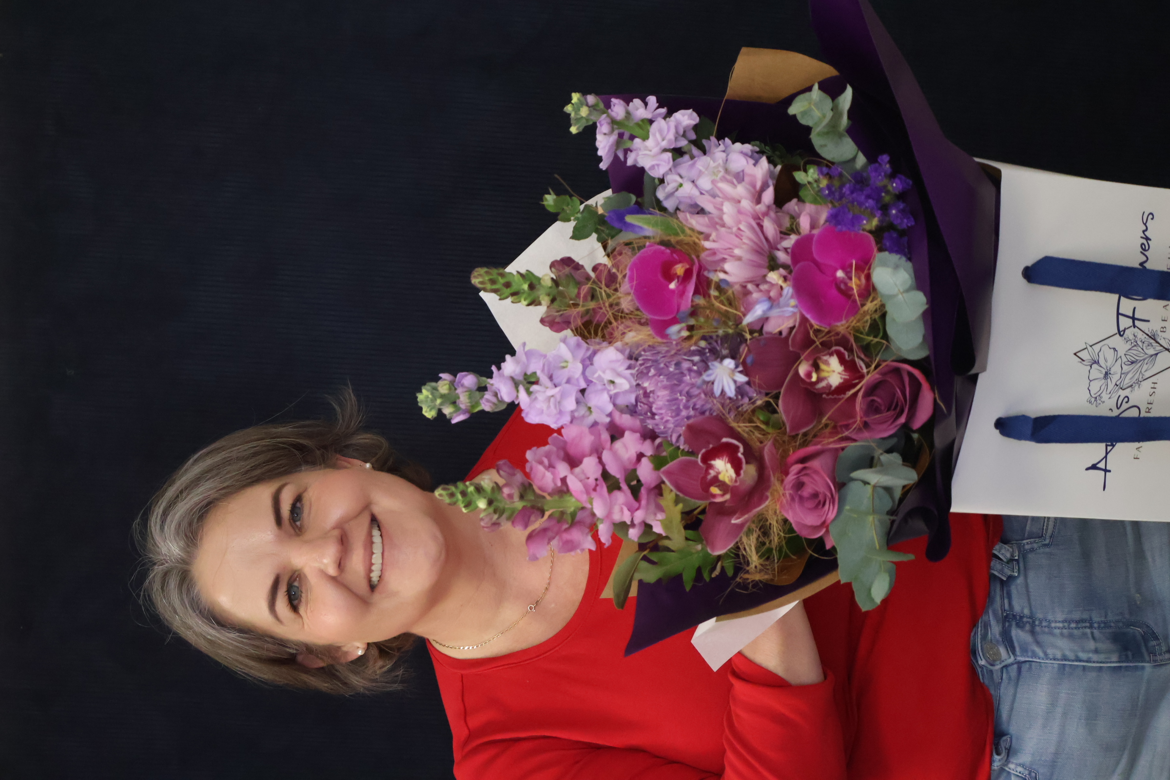 Real Bouquet | I Lilac You order made by Amy's Flowers