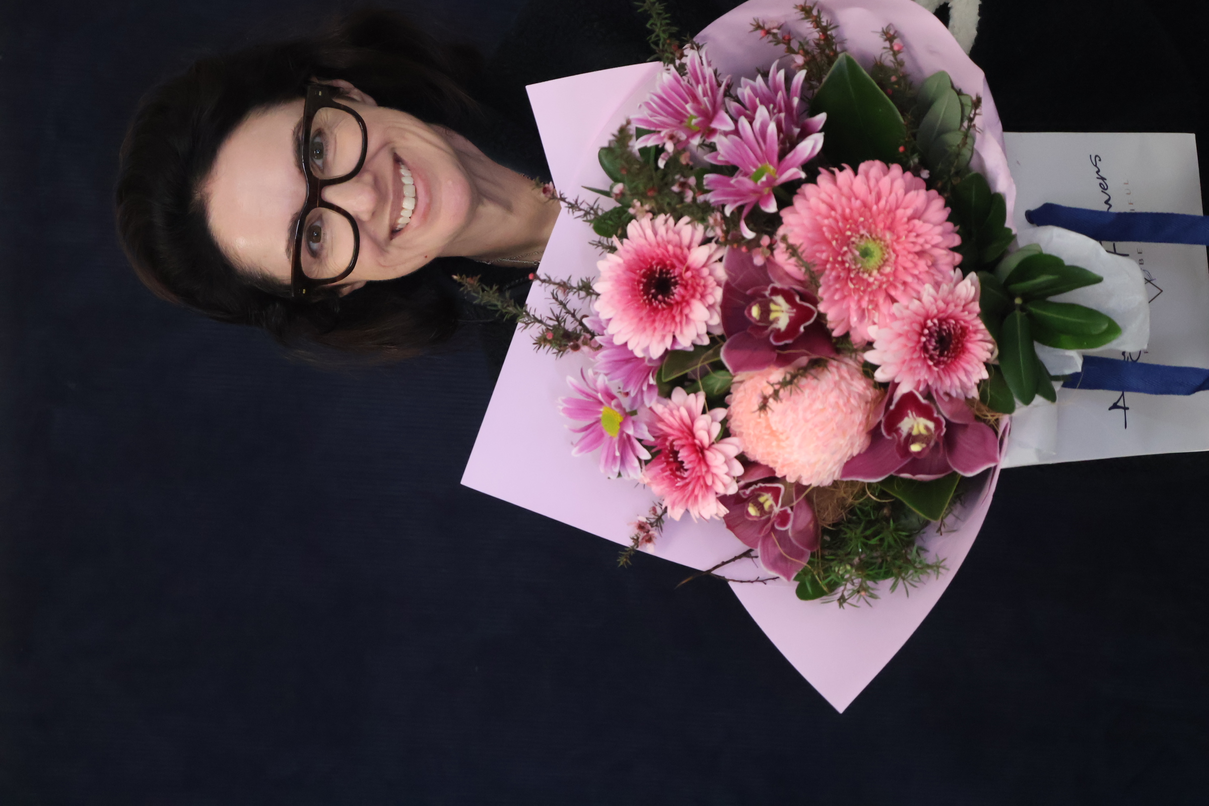 Real Bouquet | Blushcious order made by Amy's Flowers