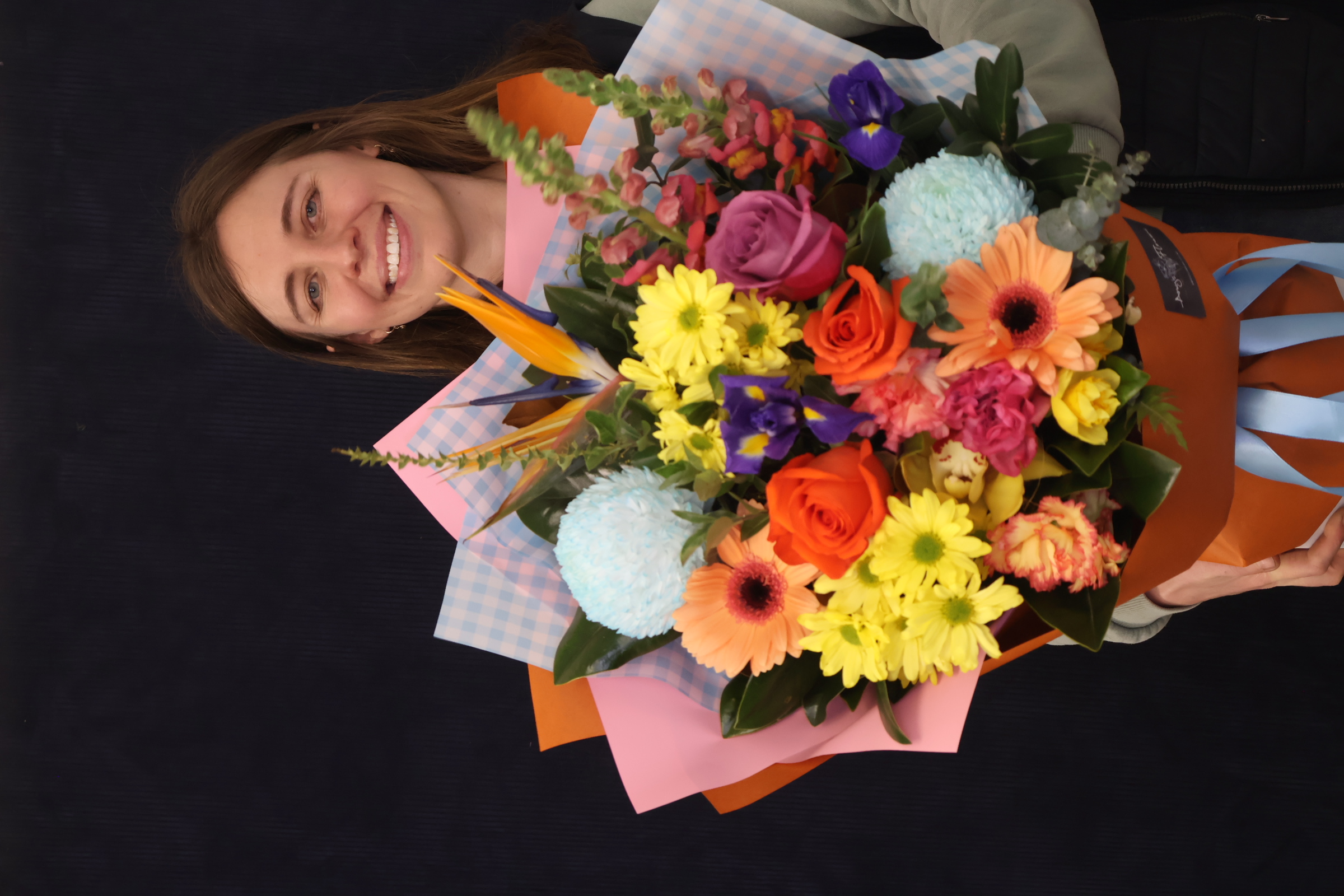 Real Bouquet | Happy Hour order made by Amy's Flowers