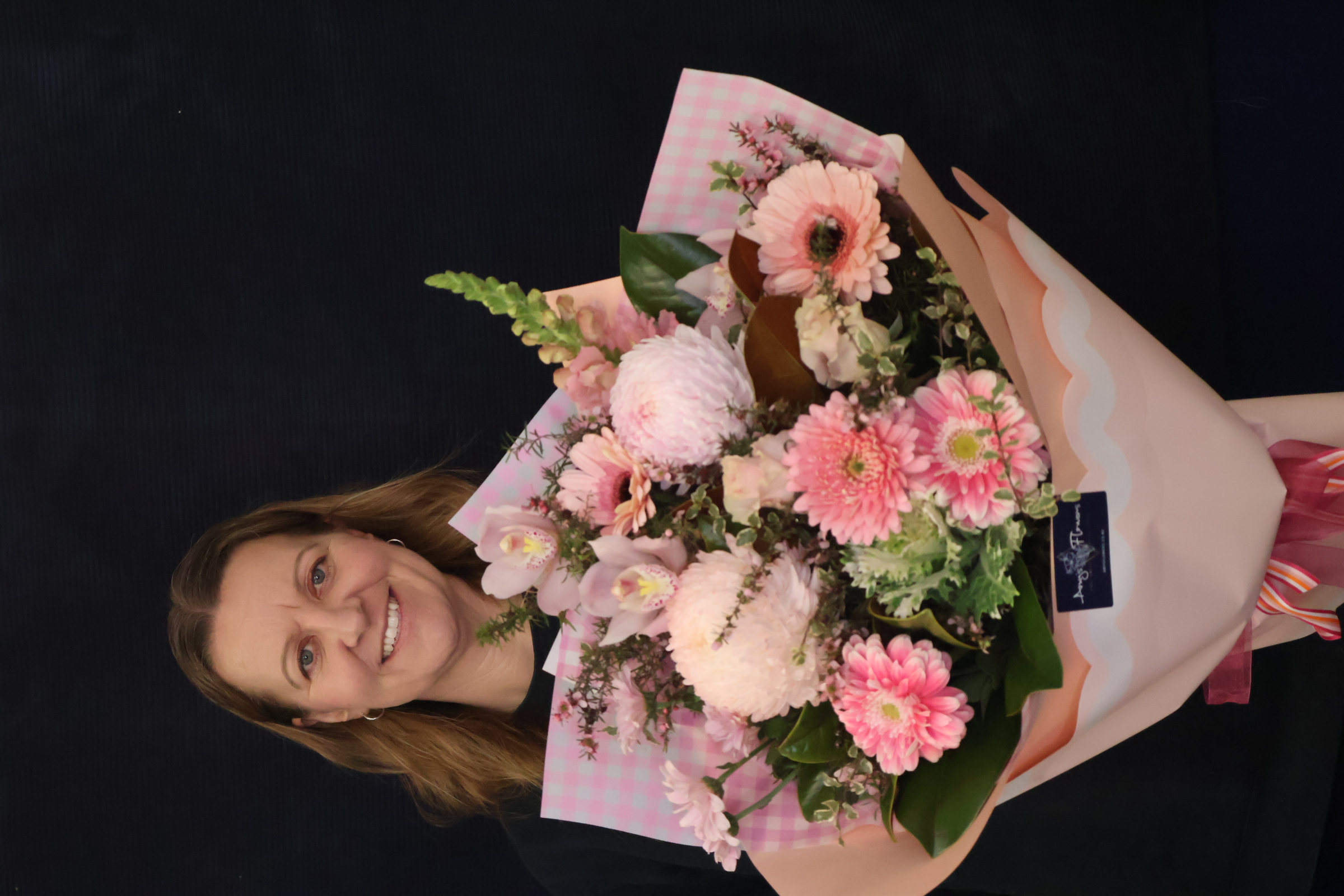 Real Bouquet | Blushcious order made by Amy's Flowers